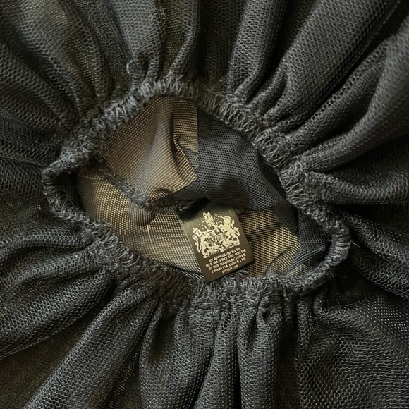 Cornelia James Lara Tulle Glove with Harlequin Cuff - Picture 4 of 9